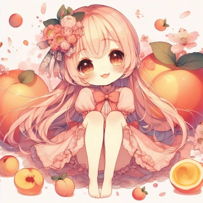 桃の妖精さん