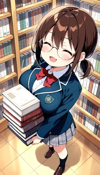 図書館の秘密の宝物探し