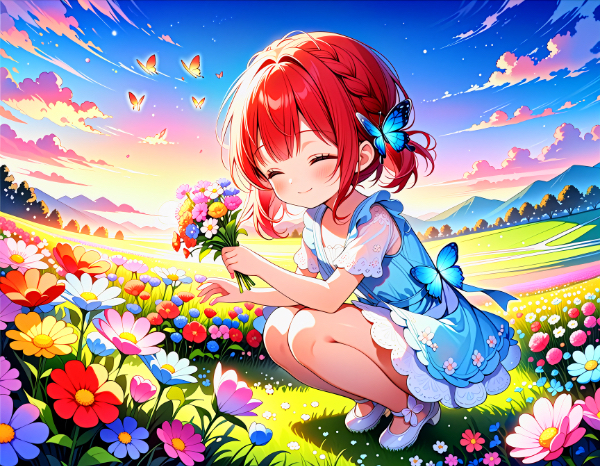 心を込めて花束を…