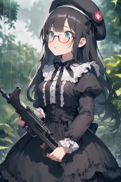 ひとつひとつ　消えてゆく雨の中