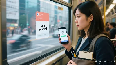 通勤電車の中で、あなたはもう一つの人生を始めている