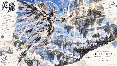 天空に舞う 修復の光翼