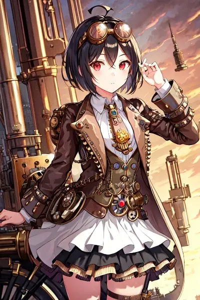 黒髪ボブ