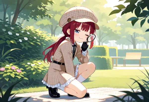 【探偵】江楠志愛あらわる