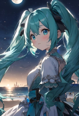 見つめる姫