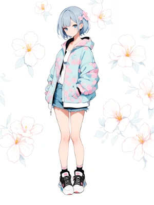 sneakers girl