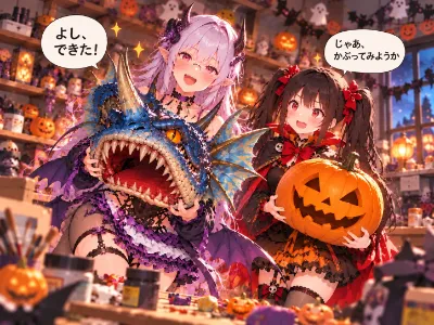 🎃それでは召し上がれ・・ お題「ハロウィン」🎃