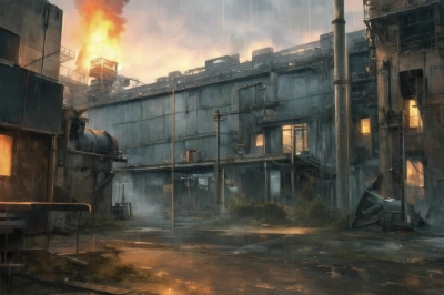 abandoned factory