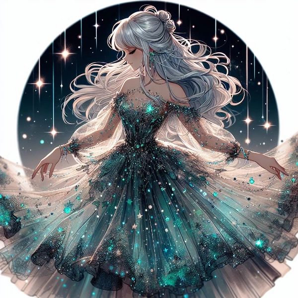 チョコミントドレス