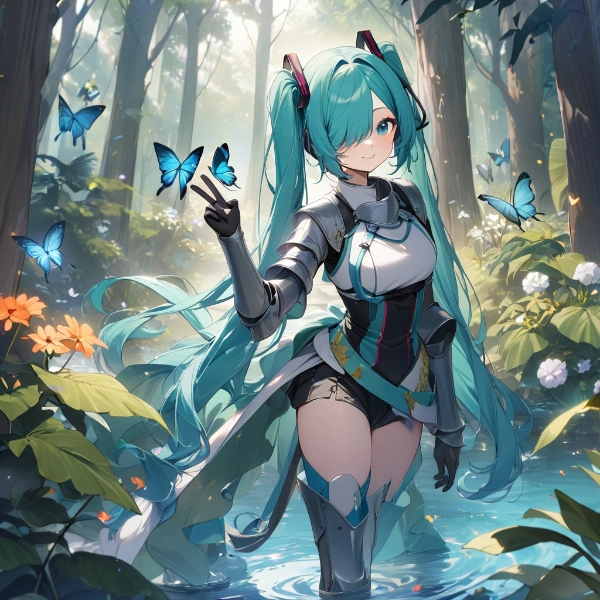 魔法の森　騎士の休息