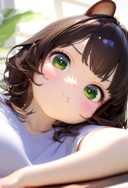 ポン子・ふくれっ面