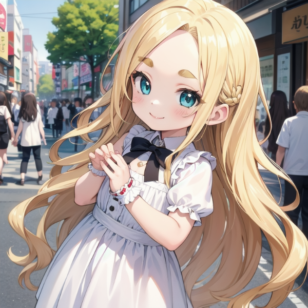 竹下通り？のおでこちゃん