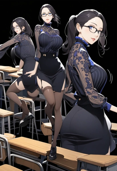 先生の身長？。ひ・み・つ🤫。なんでそんな事に興味あるの？