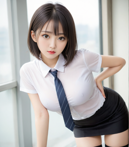 セミリアル先生にネクタイをして貰いました