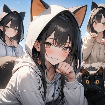 黒髪の女の子23