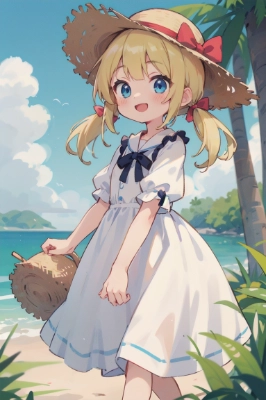 バカンスなお嬢様