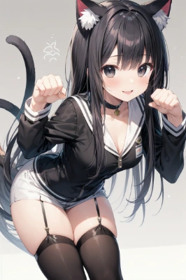 猫又の少女