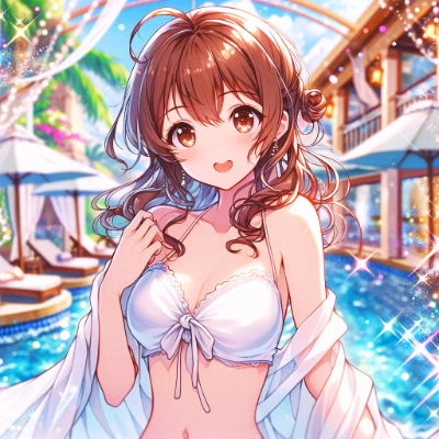 心夏と羽衣リゾート