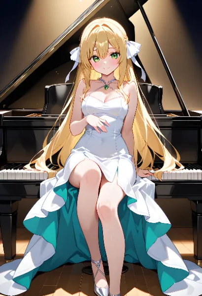 エテルナとピアノ