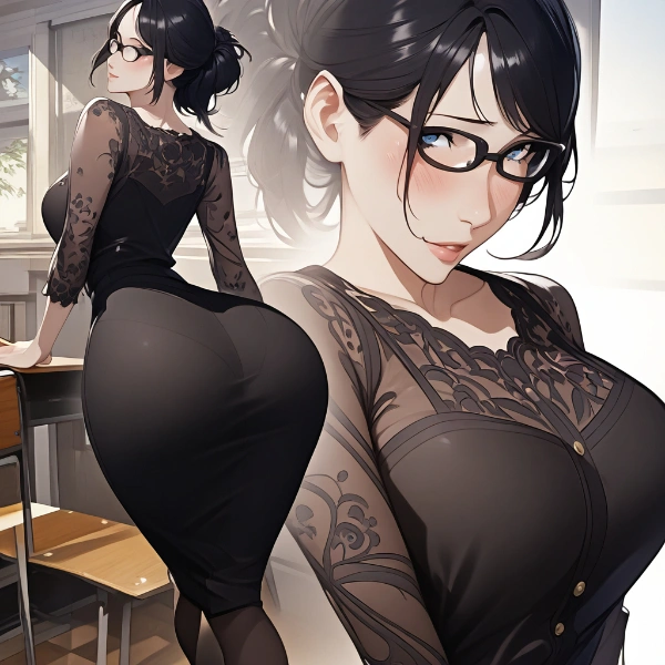 ちょっと髪型アレンジしてみたんだけど…、どう…、かなぁ？♥