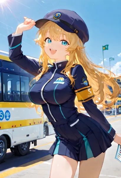 バスガイドさん