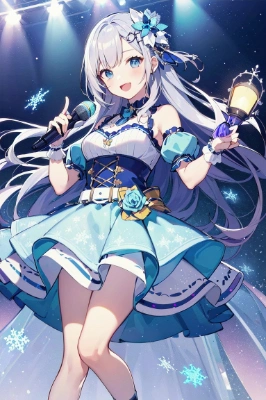 雪のアイドル