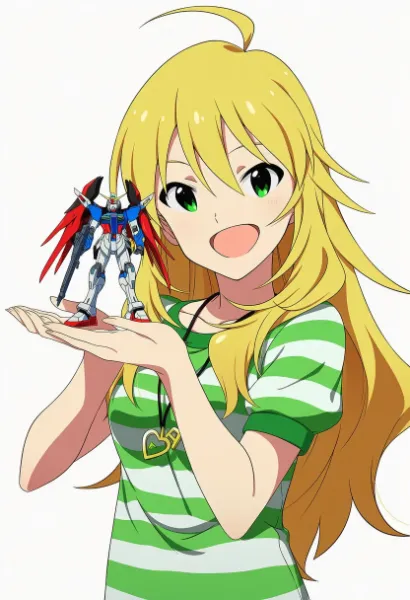 一緒にガンプラバトルしたい美希