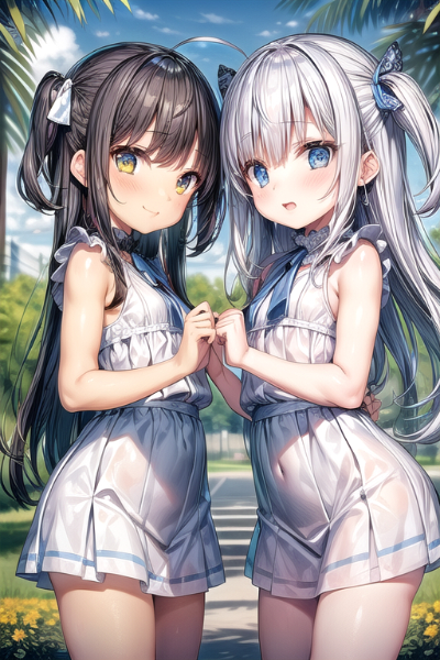 プロンプト　【2girl,Berrycute】のみ！