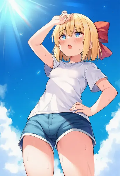 今日もあっちいー