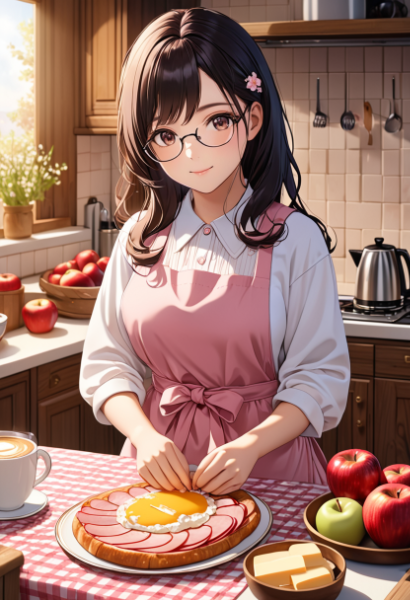 朝ごはん食べてね