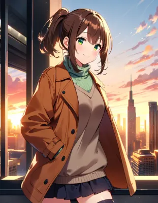 清々しい冬の朝