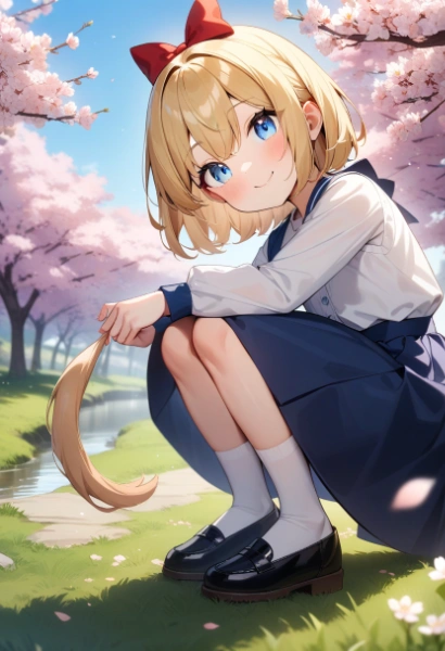 春は尻尾の生え変わりの時期なんだよねー