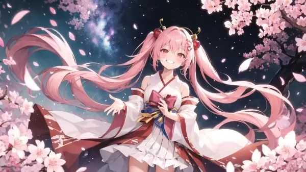 夜桜ミクさん