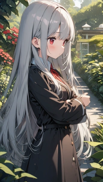 銀髪少女 #8