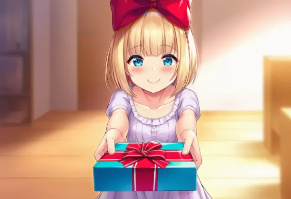 はいプレゼント