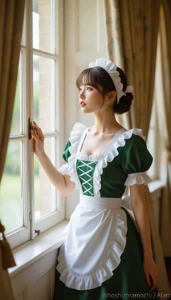 風の通り道 ― グリーンメイドと遠くを見る瞳