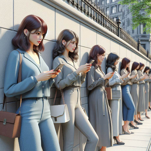 ねえねえ、あそこでおねーさん達いっぱい並んでるの何なの？