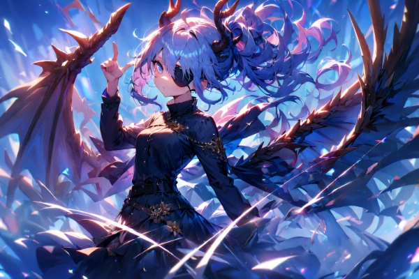 独眼ドラゴンガール