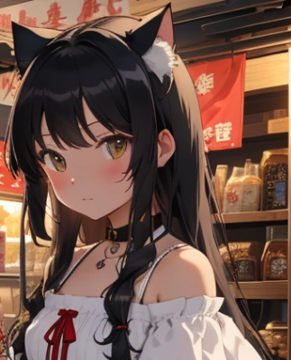 猫耳女子