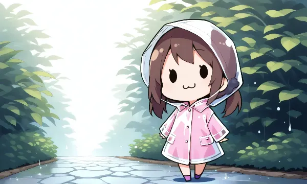 お題:レインコート 企画参加作品画像