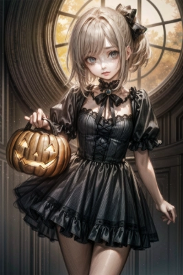 ハロウィンお出かけ準備完了