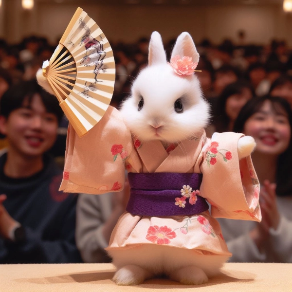 ウサギの踊り子