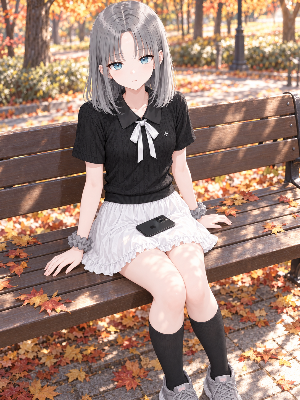 木漏れ日の下で