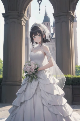 お城と花嫁