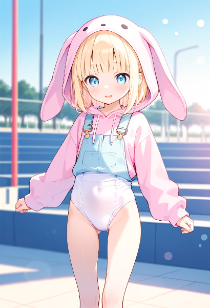 うさみみパーカーちゃん