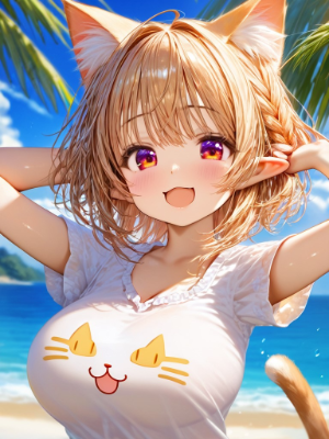 猫プリントTシャツ（12枚）