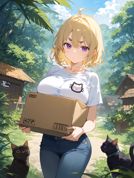 「新発見！アマゾン奥地の猫の村！！」🌲🐈‍⬛🌲🏘️🌲