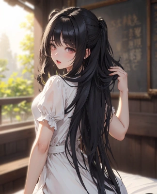 黒髪