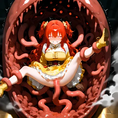 女の子達と触肉の間2