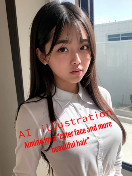 ロングヘア美少女